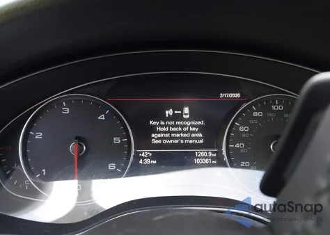 2014 Audi A7 3.0 Tdi Premium Plus z USA, uszkodzony, nr VIN WAUWMAFC5EN083390